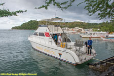 Lady Merci at the dock